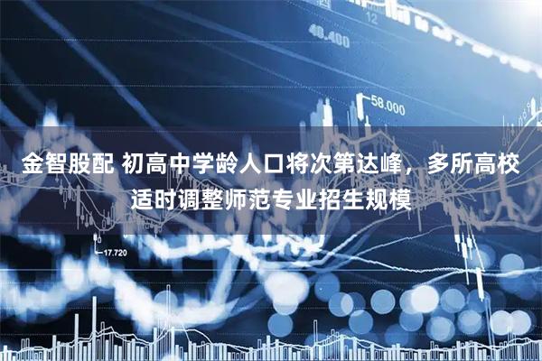 金智股配 初高中学龄人口将次第达峰，多所高校适时调整师范专业招生规模